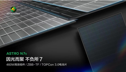 行业首家采用n型TOPCon ZBB-TF技术 正泰新能宣布下月量产ASTRO N7s